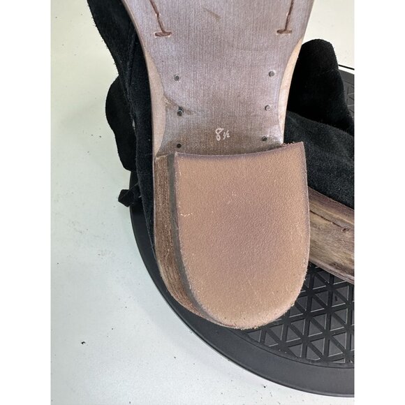 Sam Edelman Packer Ankle Boots Booties Shoes Sz 8.5 Black Leather Women’s - Picture 9 of 9